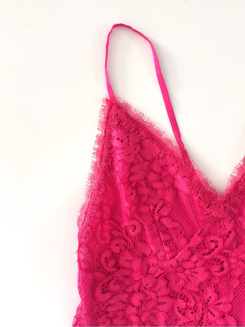 NBD x Naven Revolve Hot Pink Lace Bodycon Mini Dress XS - Picture 4 of 8
